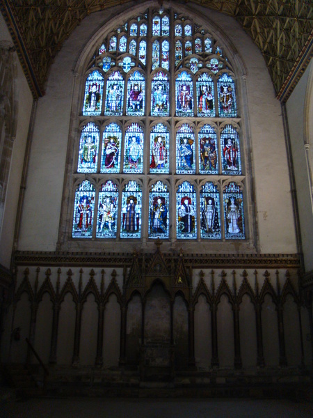 Glas-in-loodraam van de cathedral